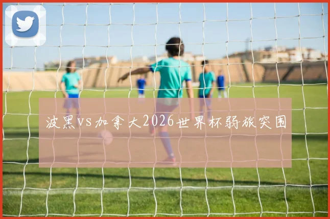 波黑vs加拿大2026世界杯弱旅突围